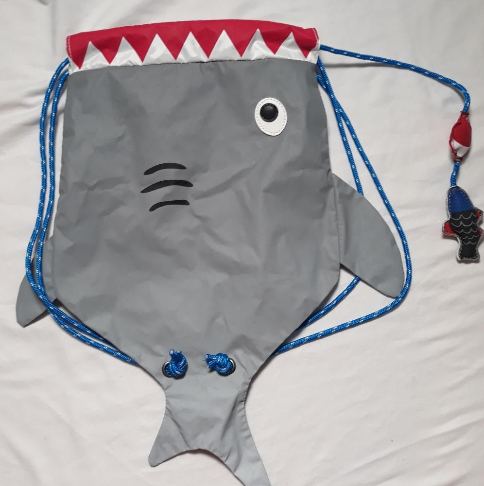 Kids shark backpack